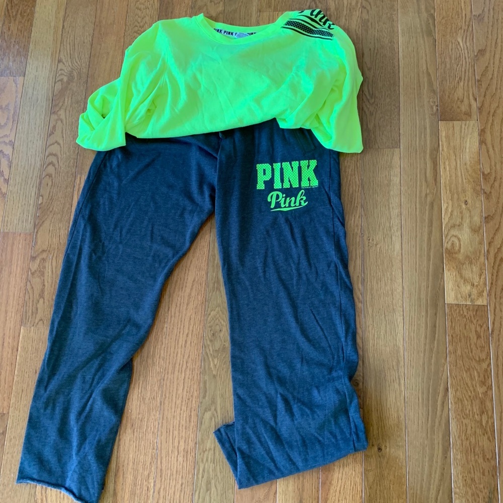 PINK Victoria’s Secret outfit.
